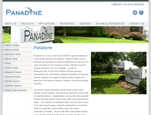 Tablet Screenshot of panadyne.com